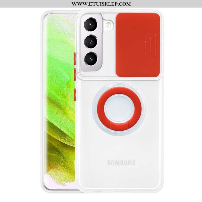 Etui do Samsung Galaxy S22 5G Pierścień-wspornik I Osłony Obiektywu